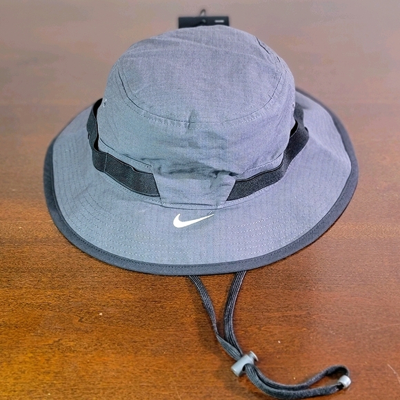 Nike Accessories - Nike Dry Gray Black Bucket Hat Adjustable Strap L